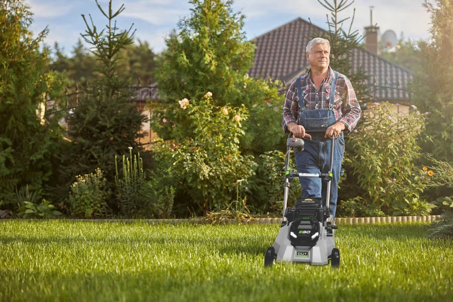 best battery mower